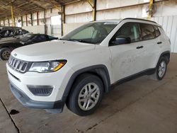 Jeep salvage cars for sale: 2018 Jeep Compass Sport