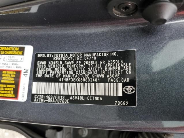 2011 Toyota Camry Base