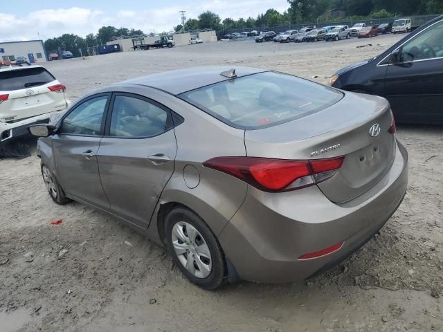 2016 Hyundai Elantra SE