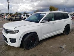 Jeep Grand Cherokee Vehiculos salvage en venta: 2021 Jeep Grand Cherokee L Overland