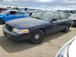 Salvage cars for sale from Copart San Martin, CA: 2010 Ford Crown Victoria Police Interceptor