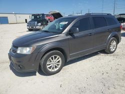 Salvage cars for sale from Copart Haslet, TX: 2017 Dodge Journey SXT