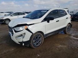 Ford Ecosport s salvage cars for sale: 2019 Ford Ecosport S