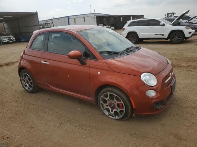 2015 Fiat 500 Sport