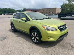 Subaru XV Vehiculos salvage en venta: 2015 Subaru XV Crosstrek 2.0I Hybrid Touring