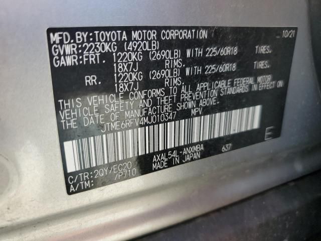 2021 Toyota Rav4 XSE