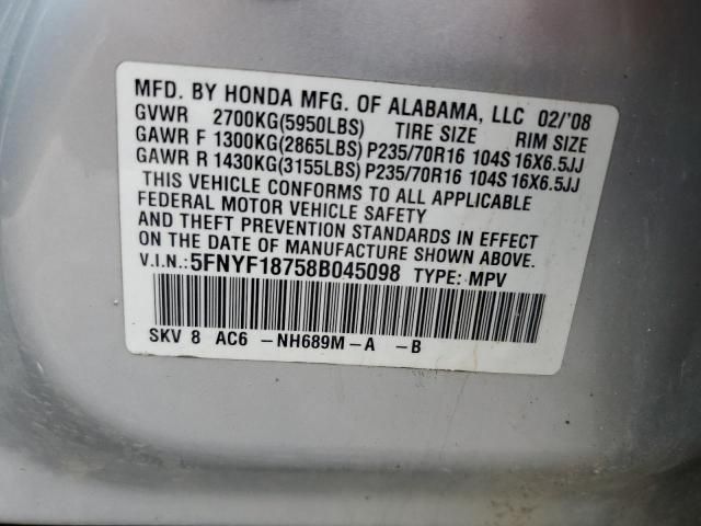 2008 Honda Pilot EXL