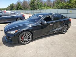 Infiniti salvage cars for sale: 2017 Infiniti Q50 RED Sport 400