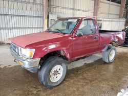Vehiculos salvage en venta de Copart Greenwell Springs, LA: 1991 Toyota Pickup 1/2 TON Short Wheelbase DLX