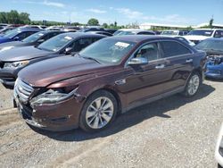 Salvage cars for sale from Copart Kansas City, KS: 2012 Ford Taurus Limited