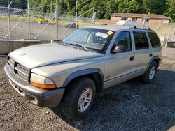 Vehiculos salvage en venta de Copart Finksburg, MD: 2002 Dodge Durango Sport