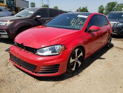 Volkswagen gti salvage cars for sale: 2016 Volkswagen GTI S/SE