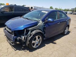 Chevrolet Sonic salvage cars for sale: 2013 Chevrolet Sonic LTZ