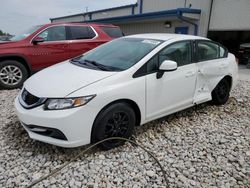 Honda Civic salvage cars for sale: 2013 Honda Civic LX