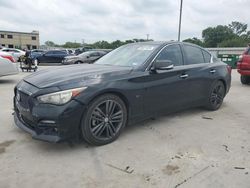 Salvage cars for sale from Copart Wilmer, TX: 2014 Infiniti Q50 Base