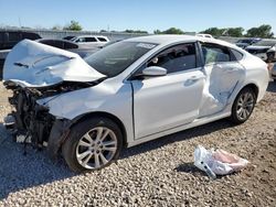 Salvage cars for sale from Copart Kansas City, KS: 2015 Chrysler 200 Limited