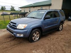 Salvage cars for sale from Copart Kincheloe, MI: 2004 Toyota 4runner SR5