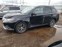 Salvage cars for sale from Copart Elgin, IL: 2016 Mitsubishi Outlander SE