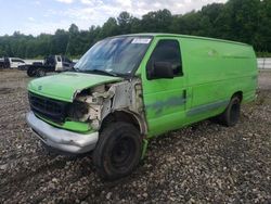 Ford salvage cars for sale: 1998 Ford Econoline E250 Super Duty Van