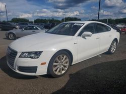 Audi salvage cars for sale: 2012 Audi A7 Prestige