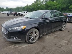 Salvage cars for sale from Copart Ellwood City, PA: 2014 Ford Fusion Titanium