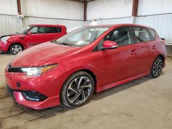 Scion Vehiculos salvage en venta: 2016 Scion IM