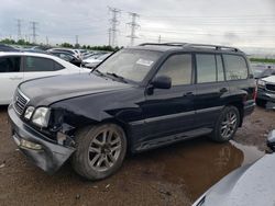 Salvage cars for sale from Copart Elgin, IL: 1998 Lexus LX 470