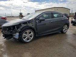 Vehiculos salvage en venta de Copart Haslet, TX: 2017 Chevrolet Cruze Premier