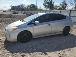 Vehiculos salvage en venta de Copart Riverview, FL: 2013 Toyota Prius