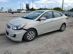 Hyundai Accent Vehiculos salvage en venta: 2016 Hyundai Accent SE