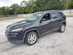 Vehiculos salvage en venta de Copart Fort Pierce, FL: 2016 Jeep Cherokee Latitude