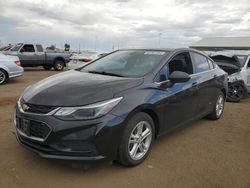 Salvage cars for sale from Copart Brighton, CO: 2017 Chevrolet Cruze LT