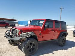 2014 Jeep Wrangler Unlimited Rubicon en venta en Andrews, TX