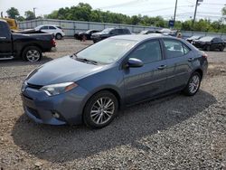 Toyota Corolla salvage cars for sale: 2015 Toyota Corolla L