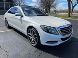 Mercedes-Benz S 550 4matic salvage cars for sale: 2015 Mercedes-Benz S 550 4matic