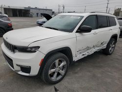 2021 Jeep Grand Cherokee L Limited en venta en Sun Valley, CA