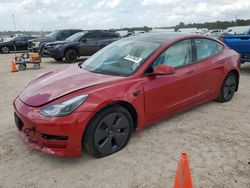 Tesla Model 3 salvage cars for sale: 2022 Tesla Model 3