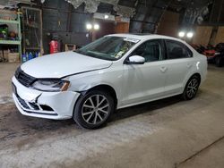 Volkswagen salvage cars for sale: 2017 Volkswagen Jetta SE