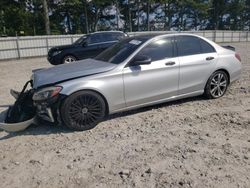 Mercedes-Benz salvage cars for sale: 2015 Mercedes-Benz C 300 4matic