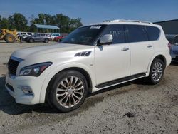 Infiniti Vehiculos salvage en venta: 2016 Infiniti QX80