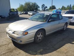 Chevrolet salvage cars for sale: 2005 Chevrolet Monte Carlo LS