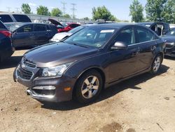 Chevrolet Cruze lt salvage cars for sale: 2015 Chevrolet Cruze LT