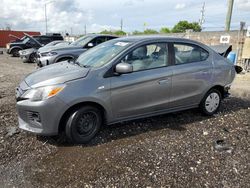 Salvage cars for sale from Copart Homestead, FL: 2022 Mitsubishi Mirage G4 ES