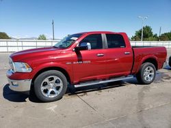 Dodge salvage cars for sale: 2012 Dodge RAM 1500 Laramie