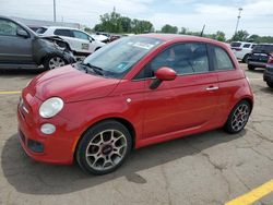 Fiat 500 salvage cars for sale: 2012 Fiat 500 Sport