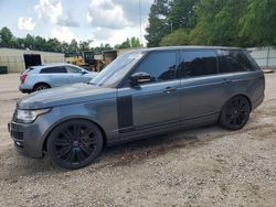 Land Rover salvage cars for sale: 2016 Land Rover Range Rover Supercharged