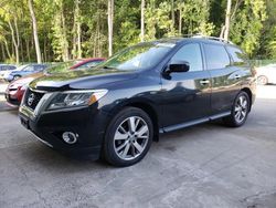 Nissan salvage cars for sale: 2015 Nissan Pathfinder S