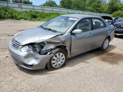 Toyota salvage cars for sale: 2004 Toyota Corolla CE