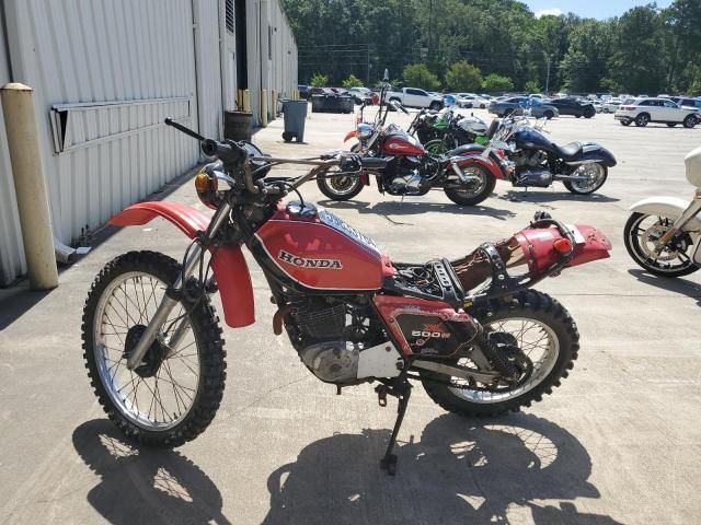 1981 Honda XL500 S