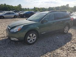 Subaru salvage cars for sale: 2010 Subaru Outback 2.5I Premium